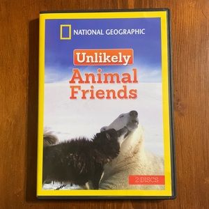 NATIONAL GEOGRAPHIC-DVD GENTLY WATCHED-UNLIKELY ANIMAL FRIENDS 2 Disk